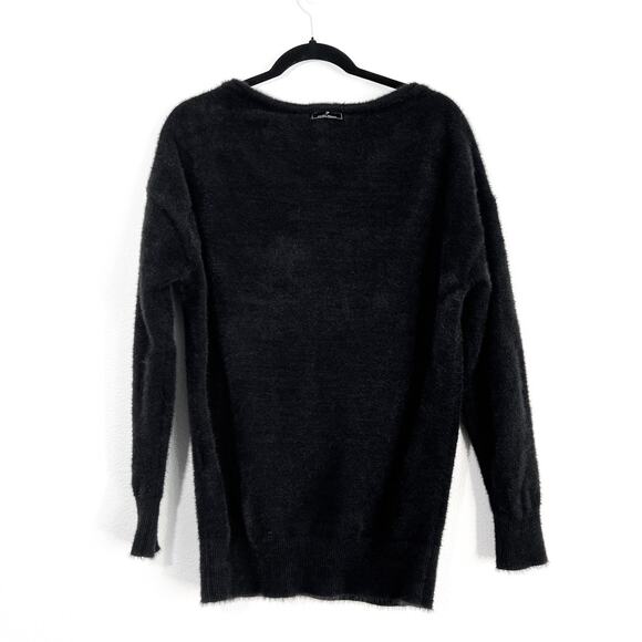 Gymshark Whitney Simmons Oversized Eyelash Knit Sweater Womens XS Fuzzy Athletic - Picture 4 of 7